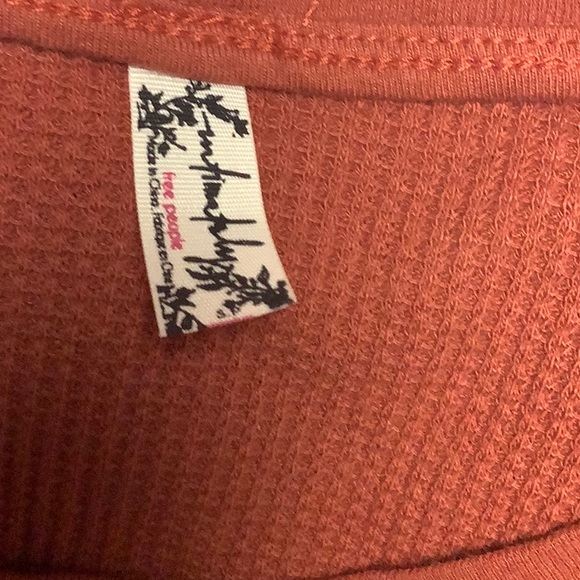 Free People Crop Long Sleeve Top - Picture 2 of 3